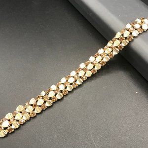 Ceru VIntage Gold Bracelet Mid Century